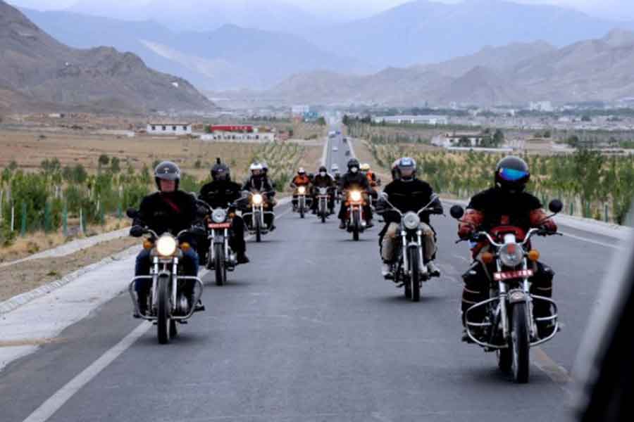 Motor bike Tour in Tibet